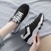 Spring And Autumn Korean Style New Mesh Sneakers Female Students Low-top Casual Women's Running Single Shoes For Women_vogvips.com