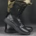 European Warm Series Summer Ultra-light Breathable Flying Fish Shoes High-top Training CQB Special Forces Tactical Black Combat Boots For Men_vogvips.com