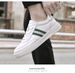 Lace-up Single Shoes Round Head Cowhide Men's Shoes Breathable Casual Board Shoes Men's Students Little White Shoes Men's Shoes_vogvips.com