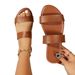 Women's Flat Slippers - New Spring/summer Collection - Solid Color, Round Toe, Slip-on Casual Sandals_vogvips.com