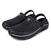 2025 Summer New Product: Men's Simple Sandals, Fashionable Trend, Hollow Out Lightweight Hole Shoes, Couple Outdoor_vogvips.com