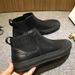 European Warm Series Autumn Winter New British Genuine Leather Short Lazy Martin Boots Slip-On High-Top Shoes Men's Korean Version_vogvips.com