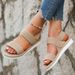 Women's Fashion Trend, Anti Slip, Wear-resistant, Comfortable Color Blocking Soft Sole, Solid Elastic Band, Indoor And Outdoor F_vogvips.com