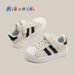 Children's Small White Shoes In The Autumn Of 2025, New Girls' Shell-head Leisure Shoes With Soft Soles, Boys' Sports Shoes And Children's Shoes_vogvips.com