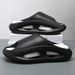 Comwarm New Summer Platform For Non-Slips Open Toe Flip Flops Men Fashion Beach Sandals Bathroom Slippers Outdoor_vogvips.com