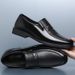 Casual For Men, Summer Genuine Business Formal Leather Soft Sole Breathable Thin Black Middle-aged Dad Shoes_vogvips.com