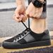 The First Layer Of Men's Shoes Mesh Yarn Breathable Little White Shoes Men's Casual Board Shoes Hollow Mesh Shoes_vogvips.com