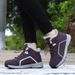 Men's And Women's Snow Boots, Walking Shoes, Warm And Thick Velvet Men's Shoes, Outdoor Cotton Shoes, Dad Shoes, Mom Shoes_vogvips.com