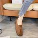 Soft Soled Mom Flat Bottomed Anti Slip Versatile Single Shoe 2025 New Spring And Autumn Wide Soft Leather Grandma Shoes_vogvips.com