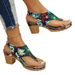 Womens New Arrival Vintage Retro Toe Post Buckle Strap Flat Sandals Plus Size Casual Summer Walking Outdoor Sandals For Ladies_vogvips.com