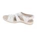 New Women's Shoes Roman Wedge Sandals Round Toe Velcro One Line Plus Size Beach Pure_vogvips.com
