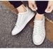 Little White Shoes Men's First Layer Cowhide Low-top Casual Board Shoes Men's Soft-soled Men's Shoes_vogvips.com