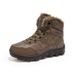 Heavy Winter Snow Boots Large Cotton Over Large Size Hiking Men's Fleece Military Boots Work Boots Snow Boots_vogvips.com