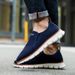 Fashionable Lightweight Leather Casual Shoes All Seasons Durable Walk Resistant Work Antiskid Comfortable Flat Shoes For Men_vogvips.com