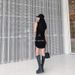 Elastic Platform Thick Sole Women Soft Leather Over-the-Knee Slim Dark Martin Trendy Long Boots Super Cool_vogvips.com