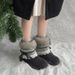 Women's Snow Winter Thick Sole Retro Fleece Cute Forest Style Height Increasing Niche Warm Cotton Shoes Fluffy Boots_vogvips.com