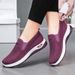 Women's Large Size Women's Shoes Soft-soled Feet Casual Shoes Middle-aged And Elderly Mother Shoes Flat Shoes_vogvips.com