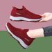 Spring Walking Shoes For Middle Aged Mothers, Soft Soles, Non Slip And Non Tiring Casual Non Slip Sports Travel Shoes_vogvips.com