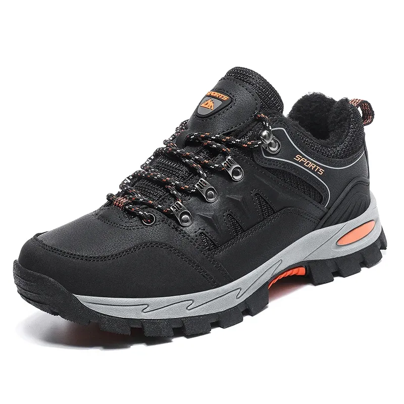 Autumn And Winter Low-top Outdoor Hiking Comfortable Non-slip And Wear-resistant Trendy Fashionable And Versatile Men's Shoes_vogvips.com