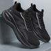 Men's Breathable Knit Sneakers Lightweight Walking Shoes Casual Comfort Fit For Daily Wear_vogvips.com