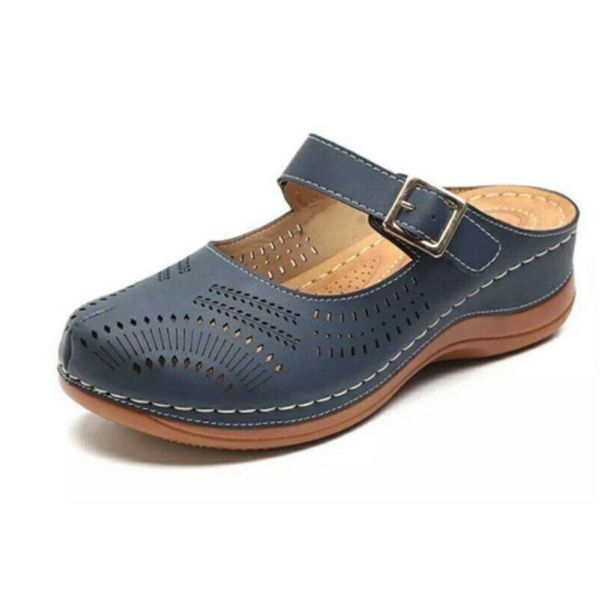 Wear Ummer New 2025 Hollow Toe Half Lipper For Caual And Non Lip Oft Oled Women' Hoe With A Flat Bottom_vogvips.com