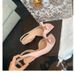 Grape Mom~ Bow Open-toed Sandals 2026 Summer New French Side Empty Satin One-word High-heeled Sandals Women_vogvips.com