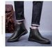 Men's Cotton Shoes Velvet Leather Boots Snow Boots Trendy Martin Boots Large Size Men's Shoes_vogvips.com