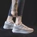 Women's Lace-Up Casual Sports Shoes, Thick Sole Height-Increasing Outdoor Sneaker Vacation Breathable Student Shoes, Flat-Bottomed Walking Shoes_vogvips.com