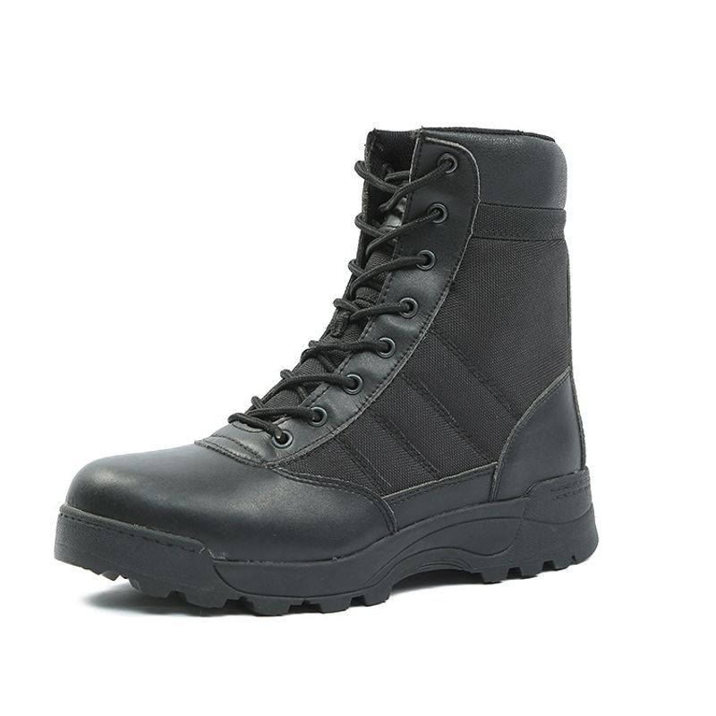 Mens Walking High Top Tactical Boots Lightweight Vent Breathable Hiking Trekking Shoes_vogvips.com