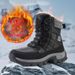 Men's And Women's High Top Hairy Hiking Shoes, Winter Outdoor Snow Boots_vogvips.com