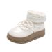 Fleece-Lined High-Top Snow Boots For Women 2025 Winter New Style Student Ins Korean Version Warm Casual Cotton Shoes_vogvips.com