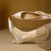 Comfortable Stiletto High Heels, 2026 Spring New French Fashion Metal Pointed Toe Mid-heel Slip-on Women's Shoes_vogvips.com