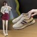 Dad Shoes Female Student Sports Running Shoes Casual Shoes Platform Height Increase_vogvips.com