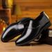 Men's Are Simple, Breathable, Lightweight Business Work. Leather Can Be Worn A Trendy Look And Paired With Leather For_vogvips.com