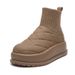 2023 Winter Thickened Northeast Cotton Shoes Network Red Tide Brand Bread Shoes_vogvips.com