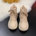 Snow Boots Women's Velvet Thickened High-top Platform Student Sports Cotton Shoes Tide_vogvips.com