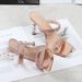 Elegant Rhinestone Pointed Toe High Heels For Women - Comfortable PU Slingback Sandals In Black, Silver, Gold (Sizes 36-42)_vogvips.com