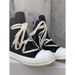 Unisex Chunky Sole High Top Canvas Sneakers With Design For Casual Streetwear And Everyday Comfort Trendy Platform_vogvips.com