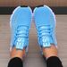 Women's Platform Sports With Fashionable Trendy Design Breathable Comfortable Outdoor Hiking Walking Casual Shoes_vogvips.com
