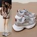 Ultra-light Dad For Women, Spring And Autumn 2025 New Ins Style Versatile White Shoes, Thick Sole, Height Increasing,_vogvips.com