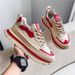 Men's Casual Sneakers Breathable Low-Top Chunky Dad Shoes Fashion Thick Sole Elevator Shoes For Walking Tennis Comfortable Round Toe_vogvips.com