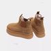 2026 Thick-Soled Platform Non-Slip Snow Boots For Women Autumn Winter New Fashion Versatile Fleece-Lined Thickened_vogvips.com