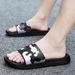 Men's Summer Wear Trend Sports Leisure Anti-slip Deodorant Men's Soft-soled Beach Slippers_vogvips.com