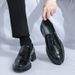 New Fashion Genuine Leather Tassel Business Casual Loafer Shoes For Men Black Business Formal Leather Shoes For Daily Office Casual Men's Shoes For Dr_vogvips.com