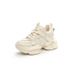 Women's Thick-soled Dance 2026 Autumn New Model, Trendy Leather Soft-soled Sports Casual Height-increasing Sh, Dad_vogvips.com