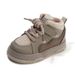 New Boys' Casual Board Shoes High Top Girls' Bread Shoes Soft Soled Baby Shoes_vogvips.com
