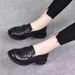 2025 New Single For Women Soft Sole Mom Spring British Style Small Leather Shoes Versatile Loafers Trendy_vogvips.com