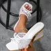 2026 New Summer Women's Wedge Fashion Square Toe High Heel Casual All Match Ladies Sandals 36 41_vogvips.com