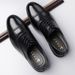 Summer New Business Formal Men's Genuine Leather Breathable Three-Joint Soft Sole Versatile Cowhide Shoes_vogvips.com