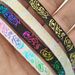 Vibrant Paisley Shoelaces With Gold Foil & Splatter Design – 120cm/140cm Length For Sneakers, Boots & Casual Shoes (White/Black Base, 4 Styles)_vogvips.com